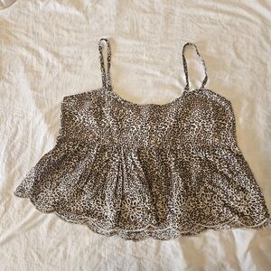 American Eagle Outfitters Leopard Print Camisole